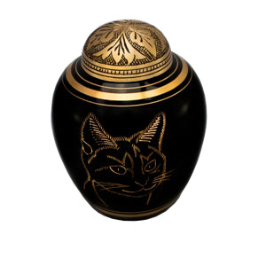 Cat Face Urn E6 including cremation - for cats up to 10kg