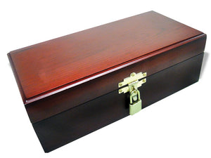 Superior Wooden Urn with Lock S4 including cremation - for pets up to 60kg